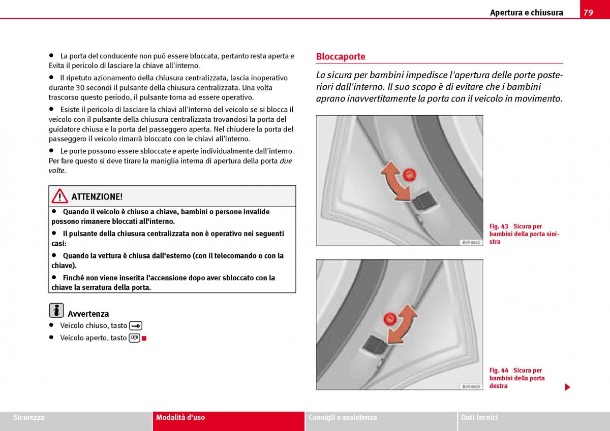 Seat Ibiza III 3 manuale del proprietario / page 81