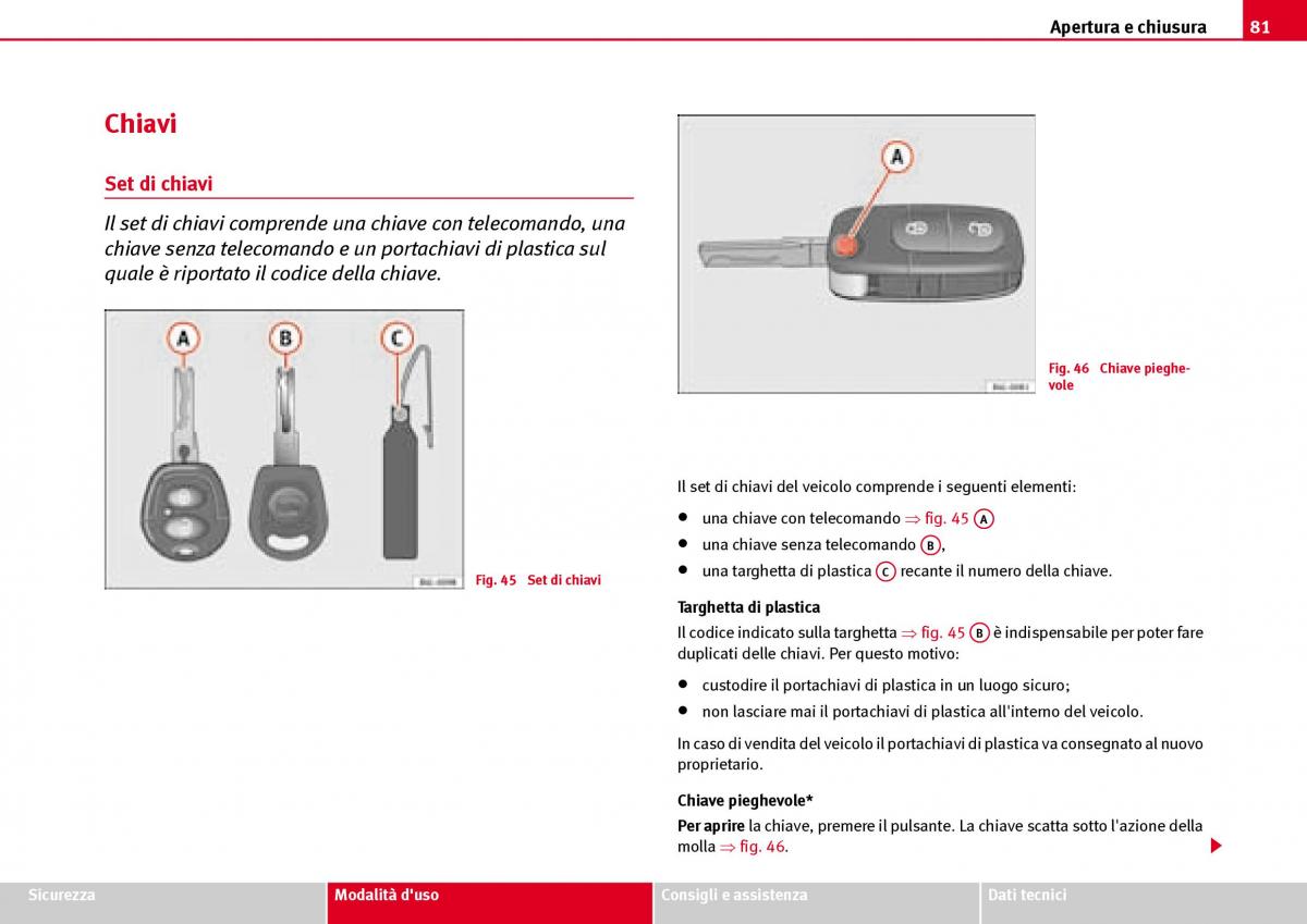 Seat Ibiza III 3 manuale del proprietario / page 83