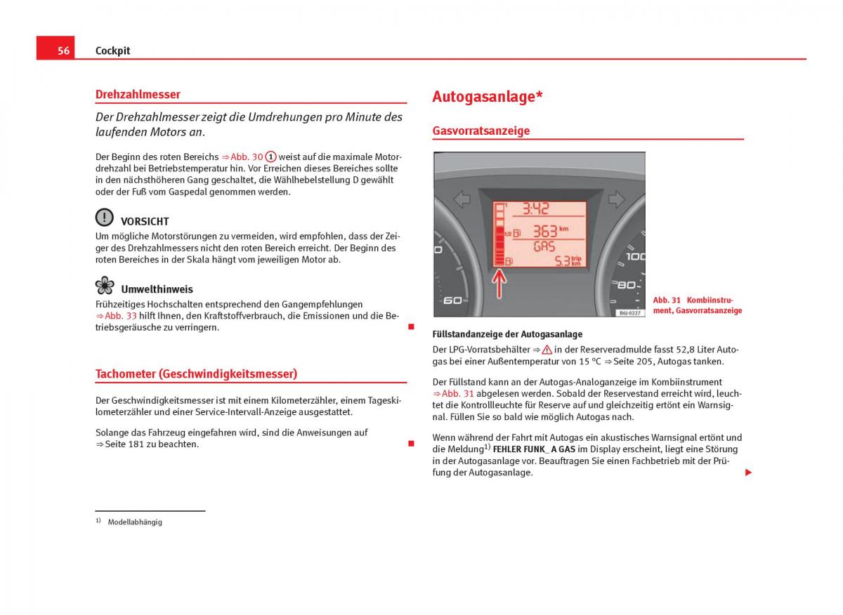 Seat Ibiza IV 4 Handbuch / page 58