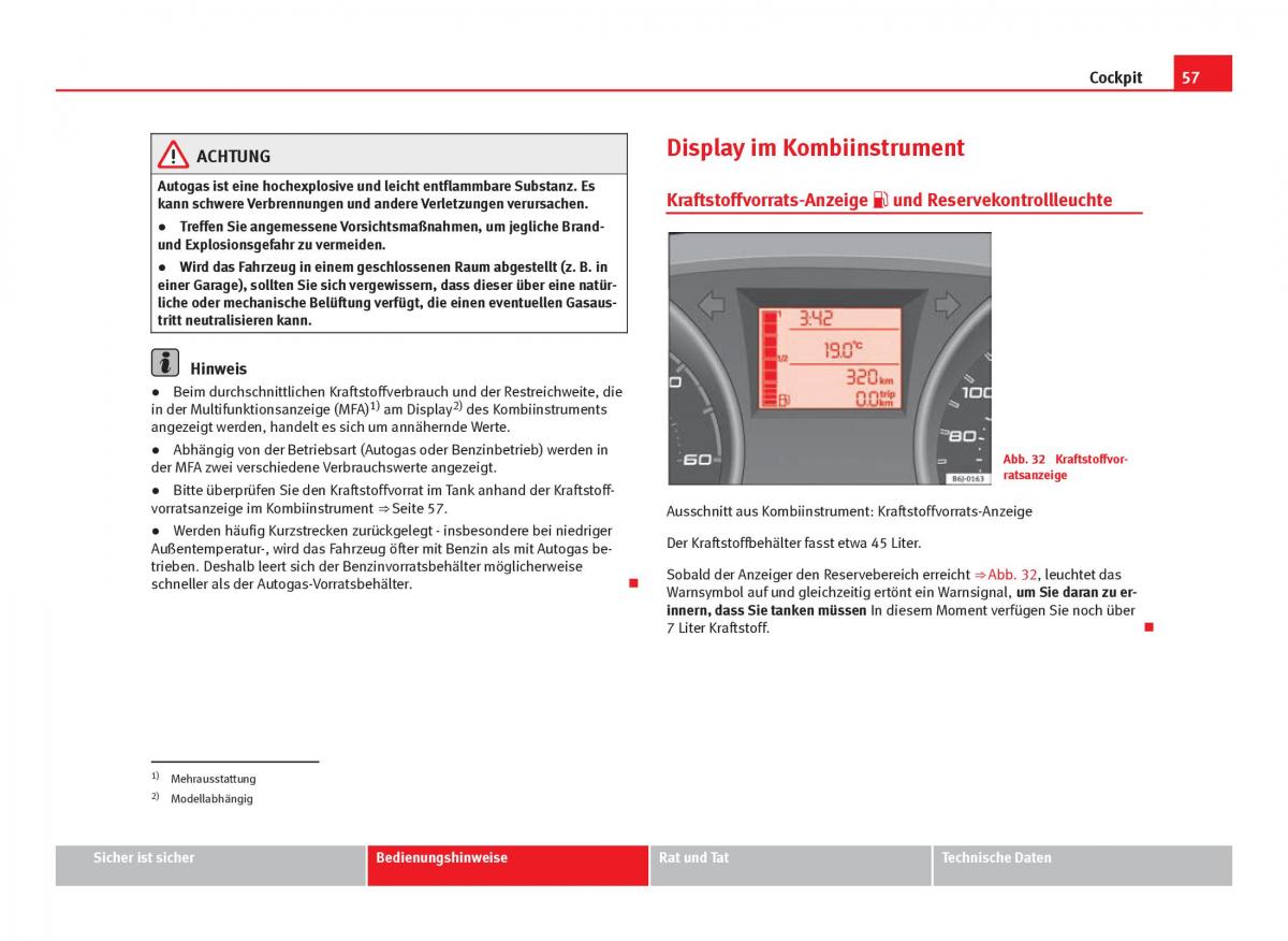 Seat Ibiza IV 4 Handbuch / page 59