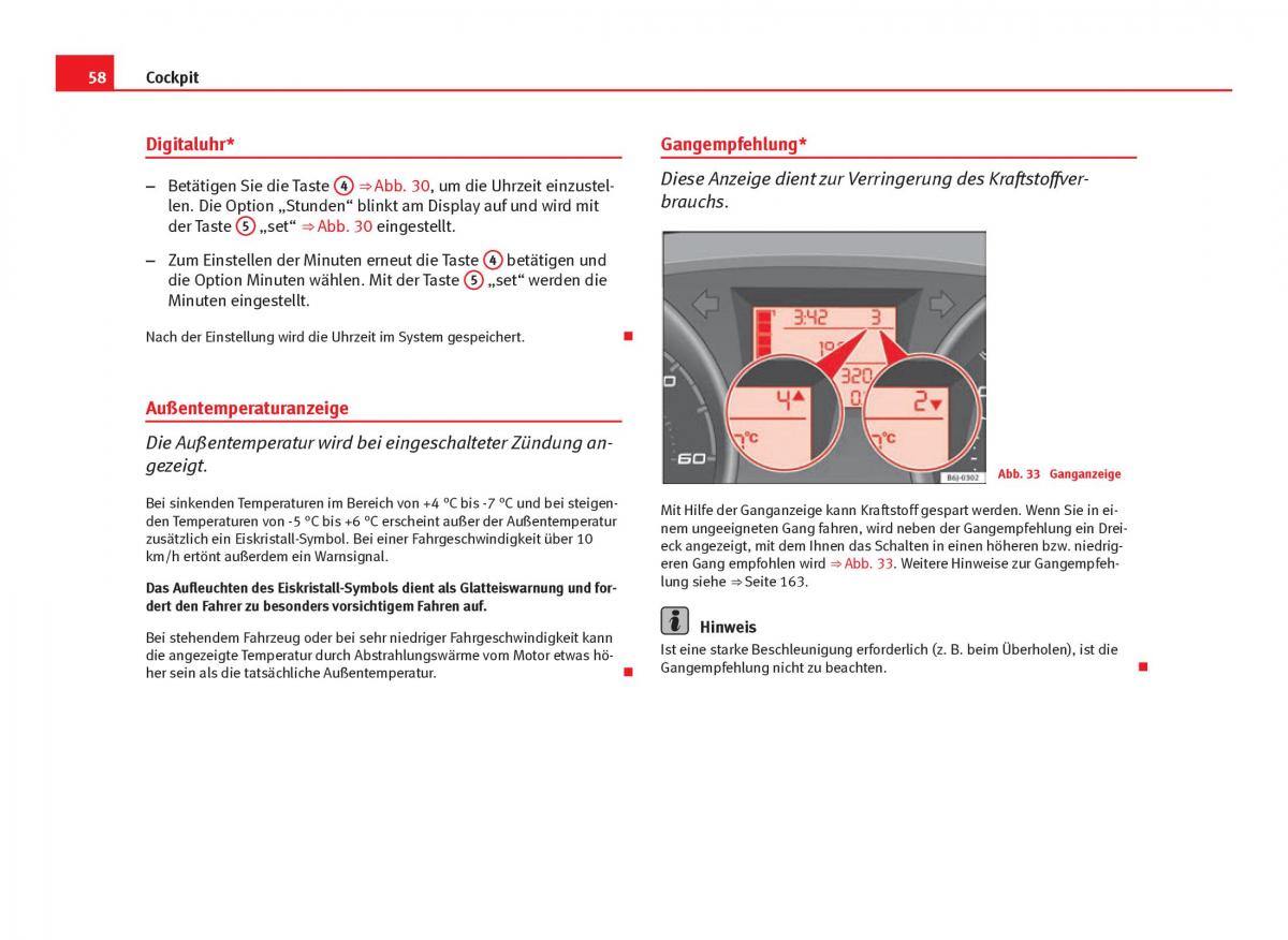 Seat Ibiza IV 4 Handbuch / page 60