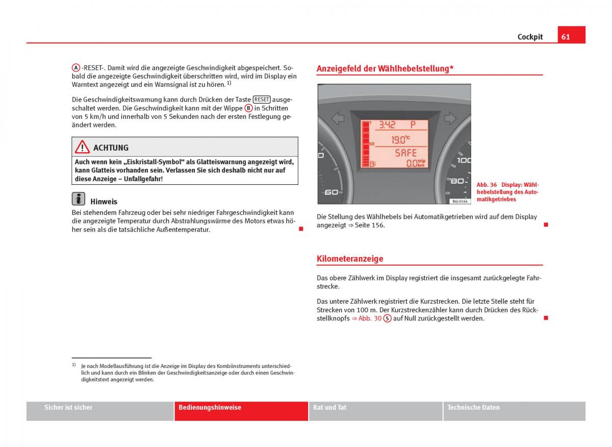 Seat Ibiza IV 4 Handbuch / page 63