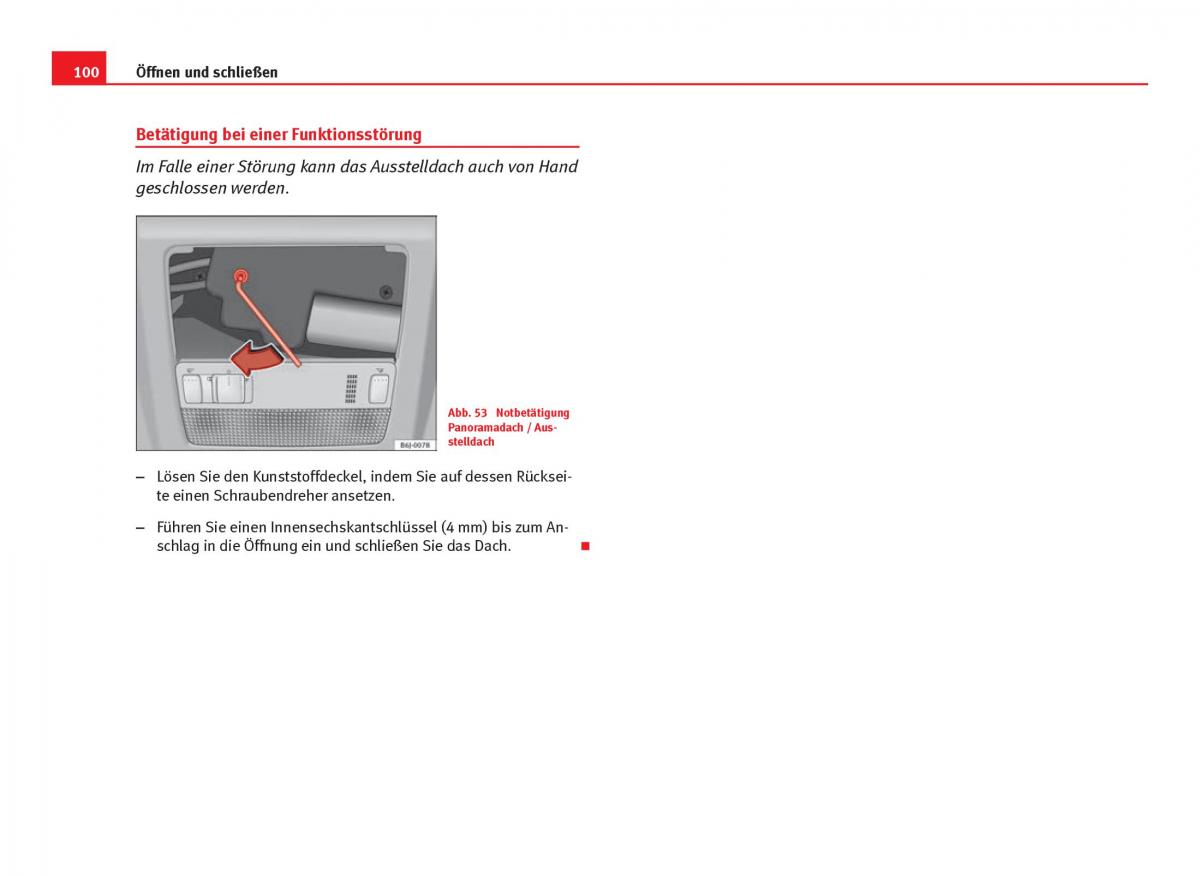 Seat Ibiza IV 4 Handbuch / page 102