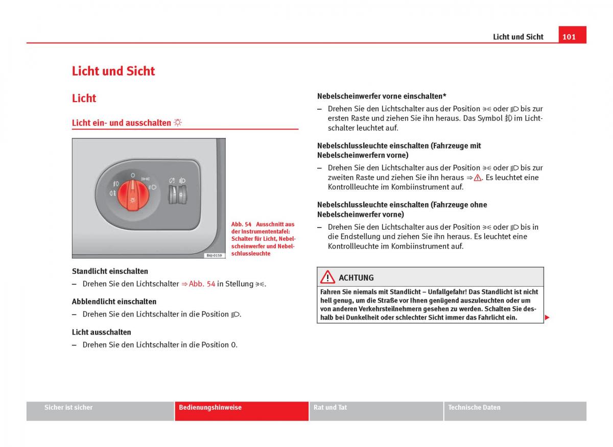 Seat Ibiza IV 4 Handbuch / page 103