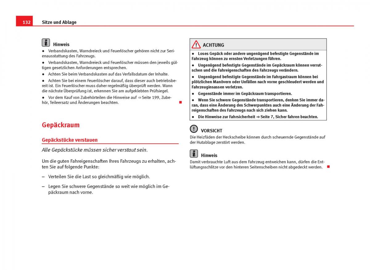 Seat Ibiza IV 4 Handbuch / page 134