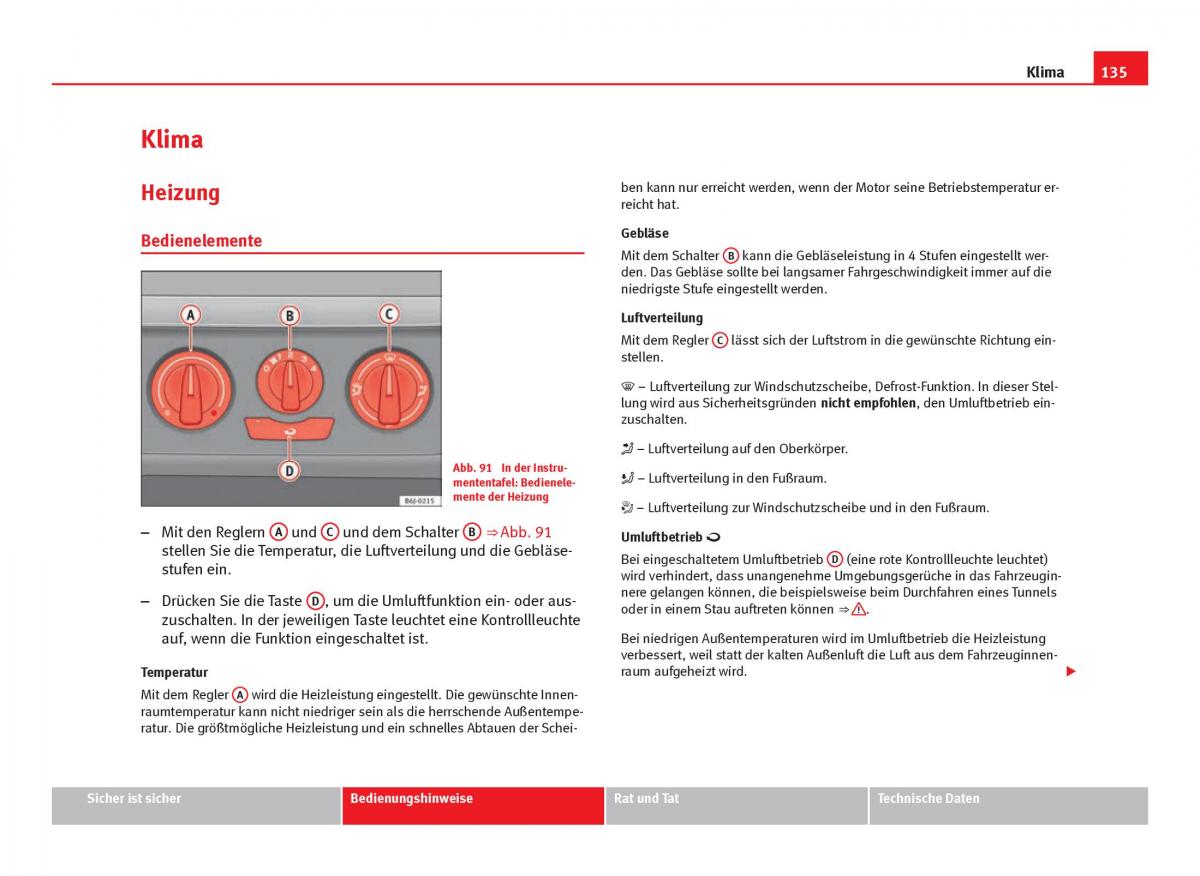 Seat Ibiza IV 4 Handbuch / page 137