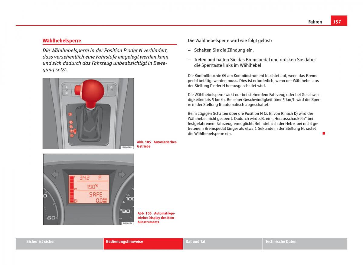 Seat Ibiza IV 4 Handbuch / page 159