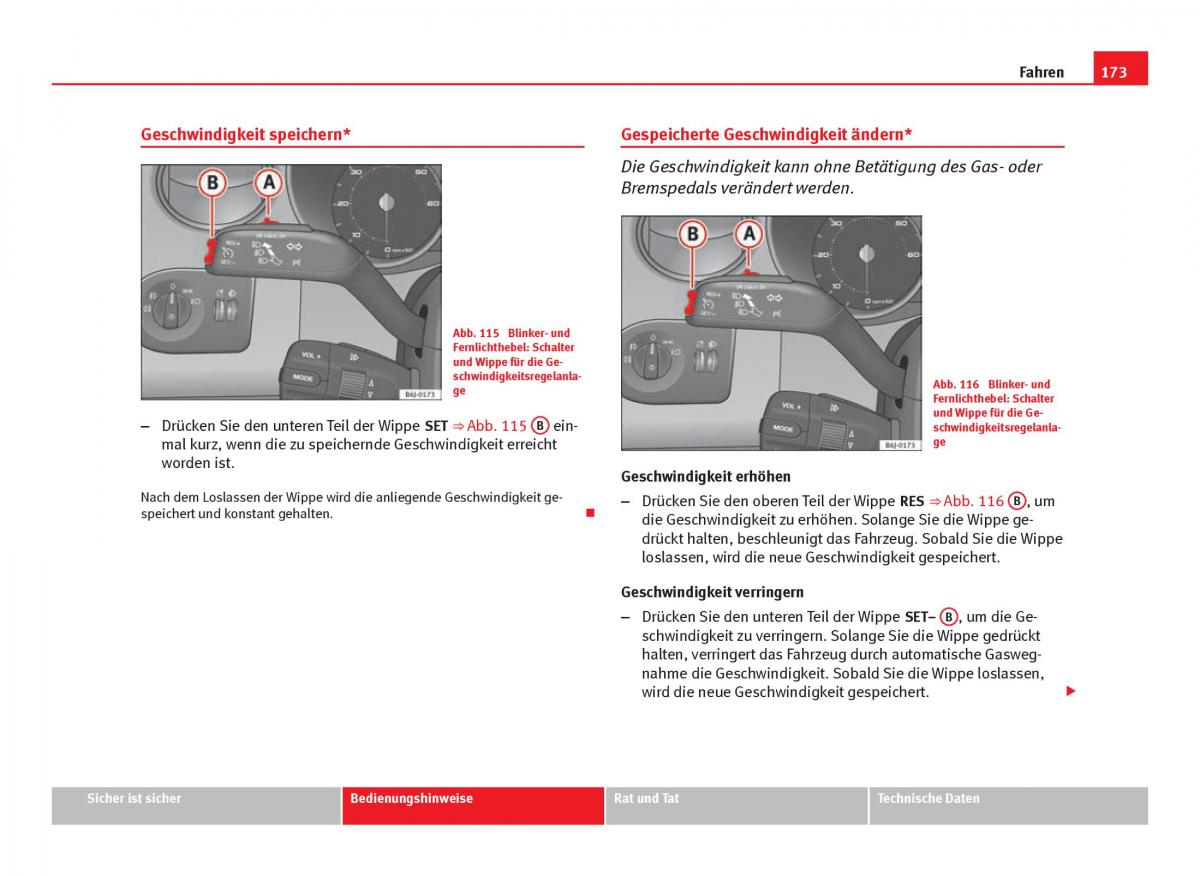 Seat Ibiza IV 4 Handbuch / page 175