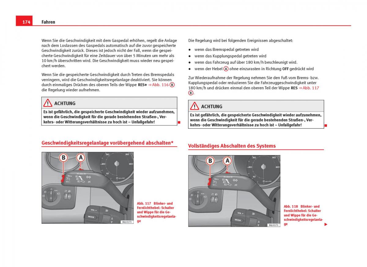 Seat Ibiza IV 4 Handbuch / page 176