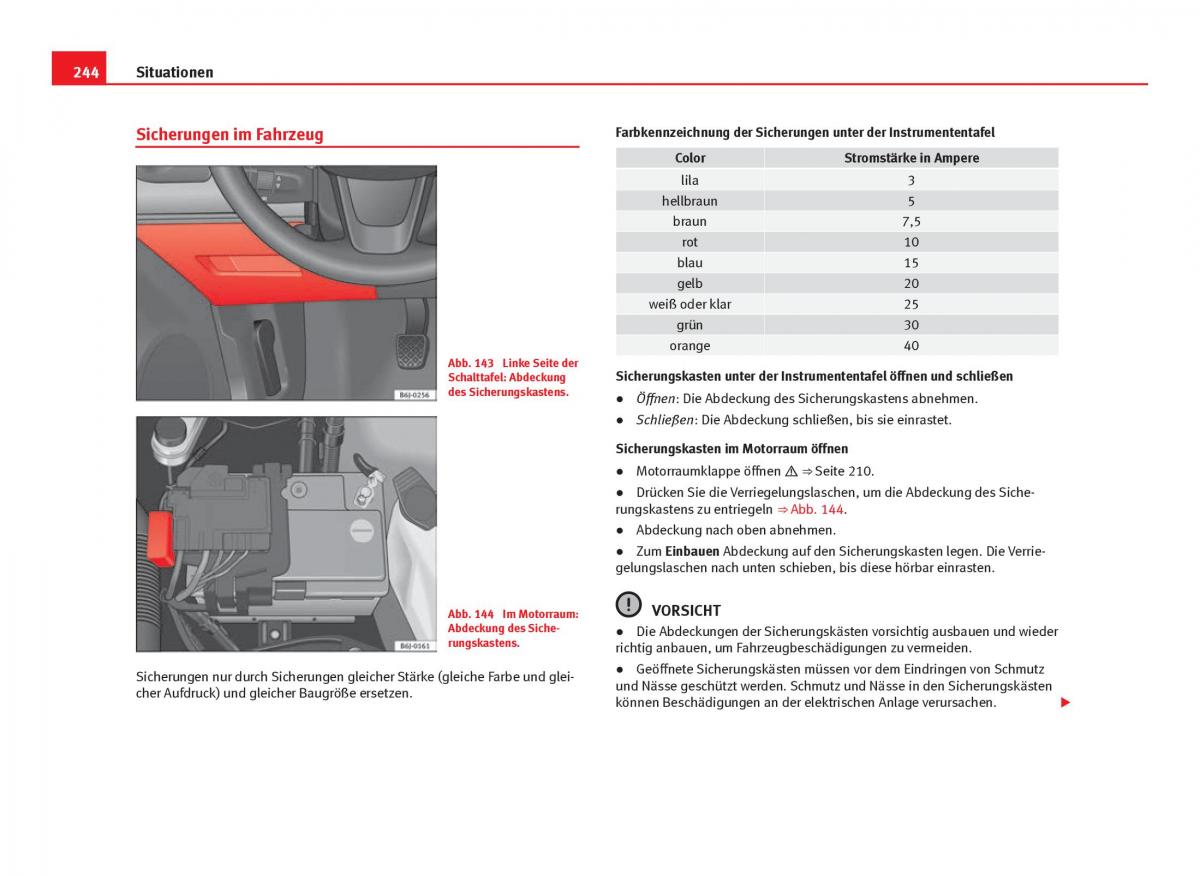 Seat Ibiza IV 4 Handbuch / page 246