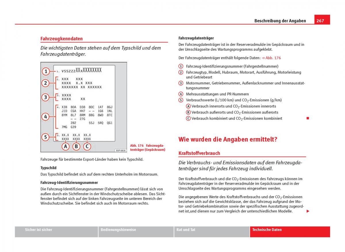 Seat Ibiza IV 4 Handbuch / page 269