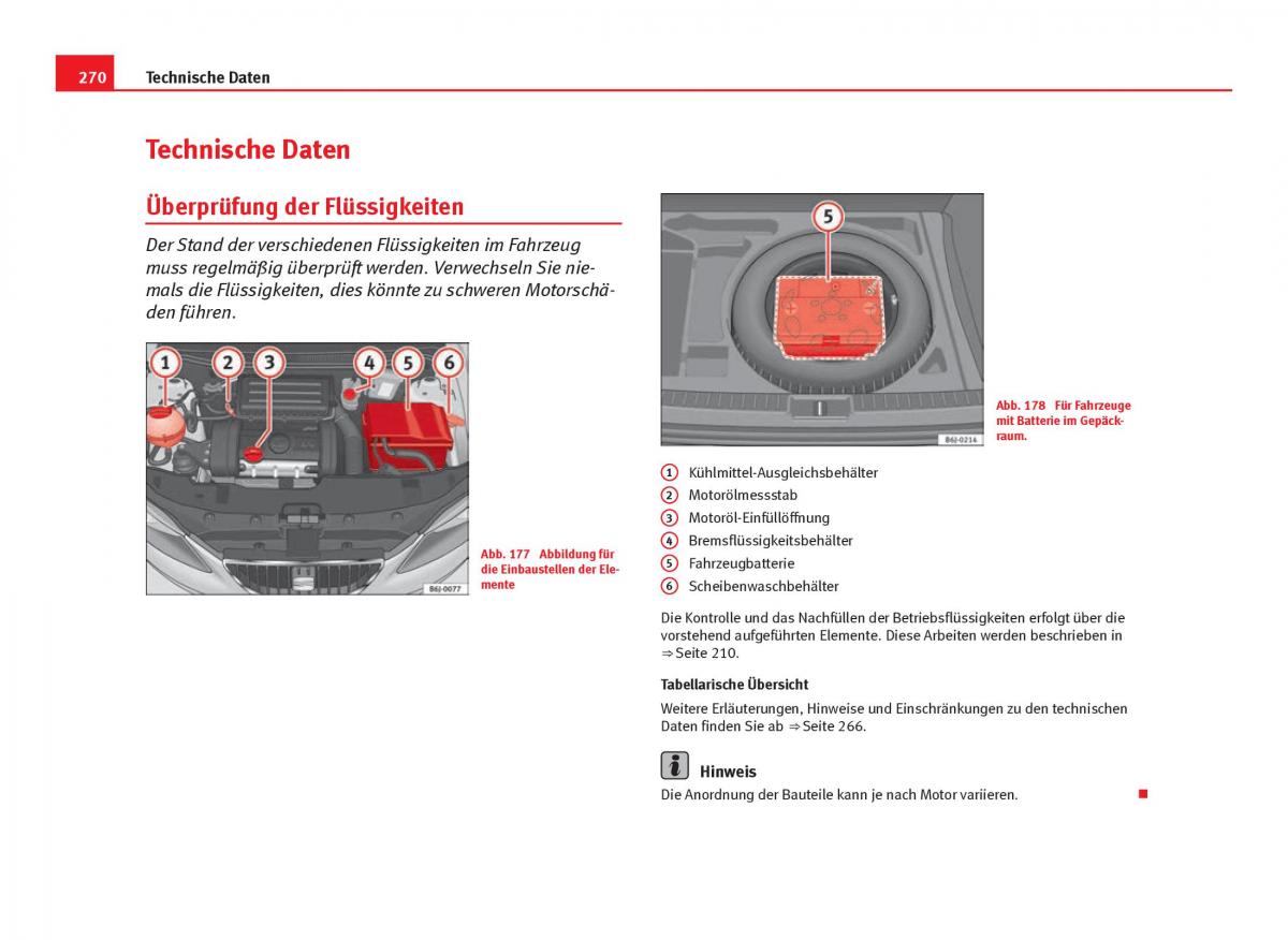 Seat Ibiza IV 4 Handbuch / page 272