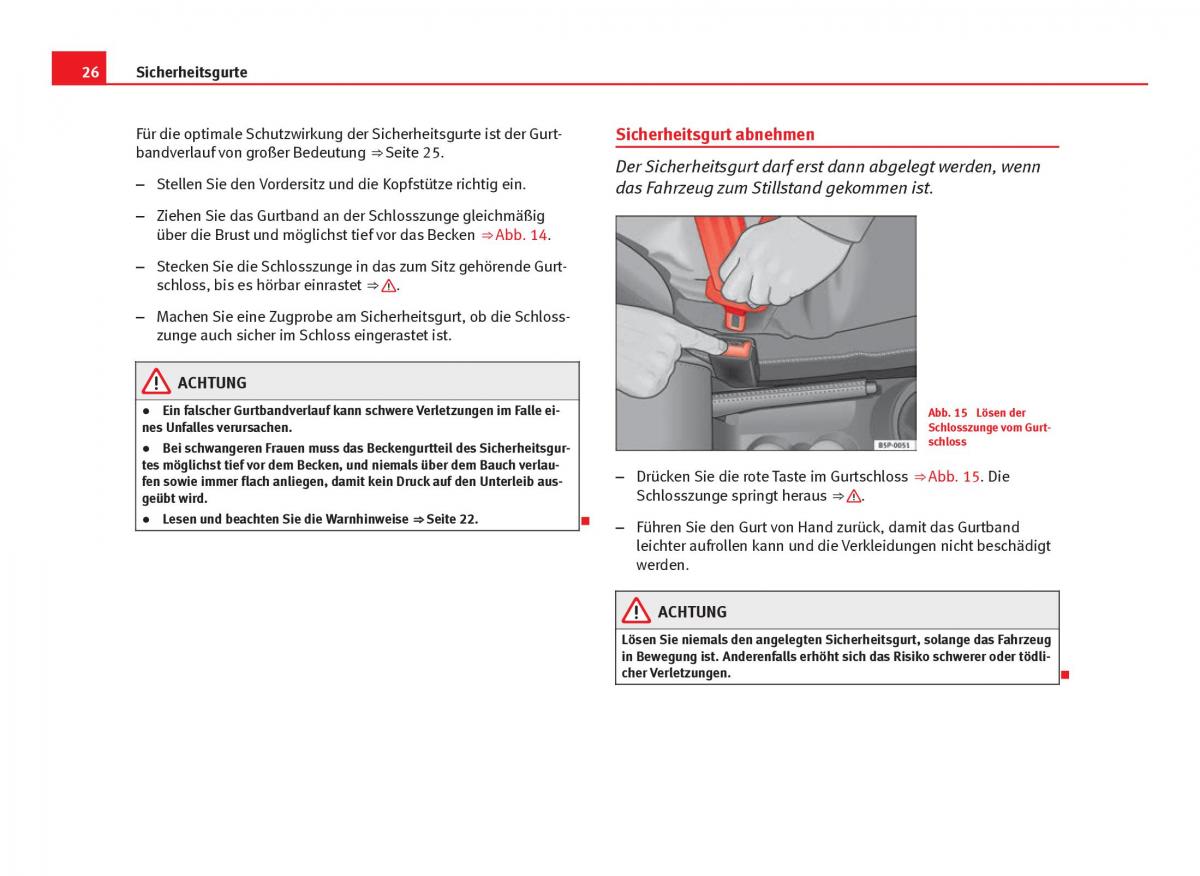 Seat Ibiza IV 4 Handbuch / page 28