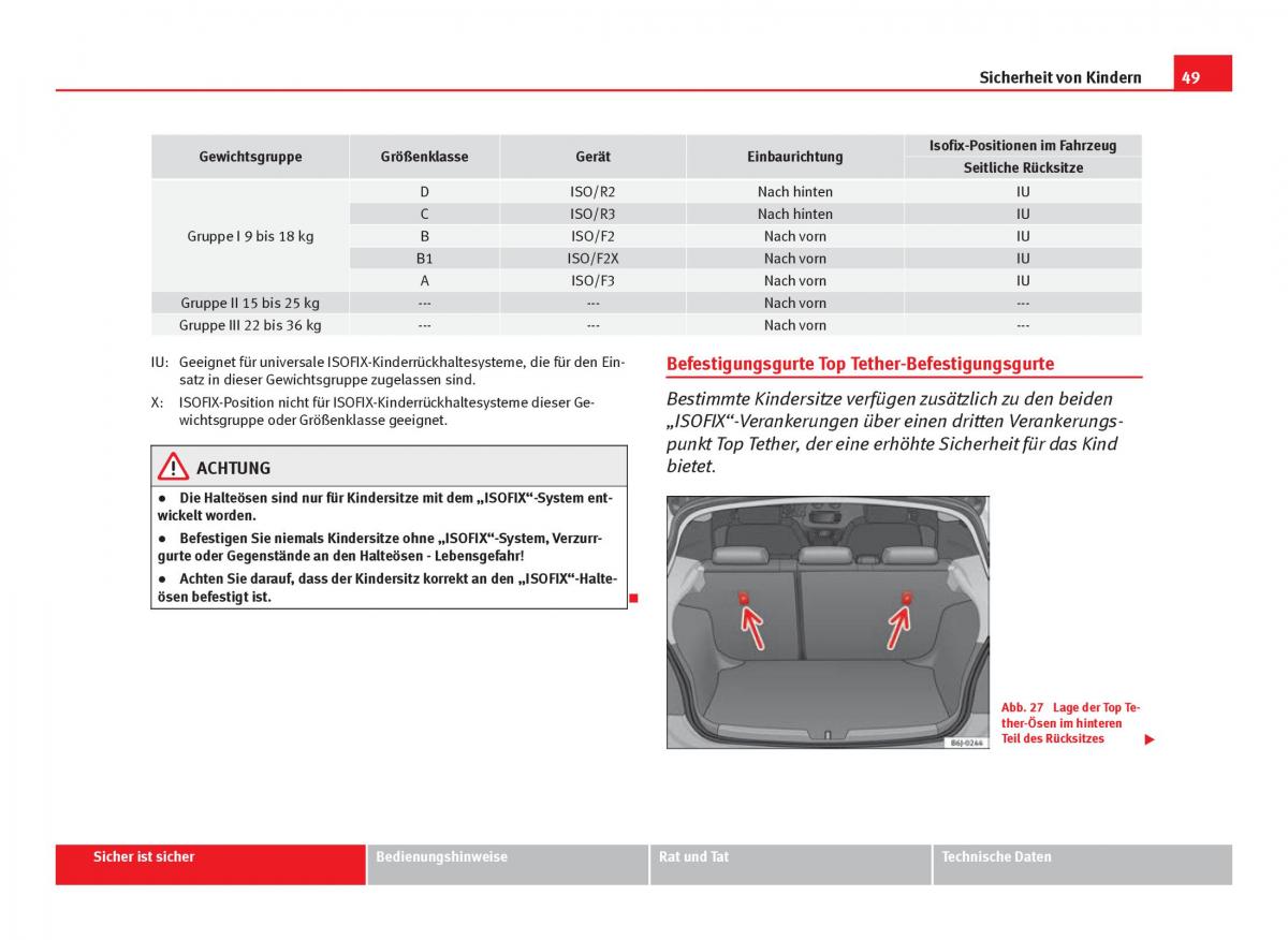 Seat Ibiza IV 4 Handbuch / page 51