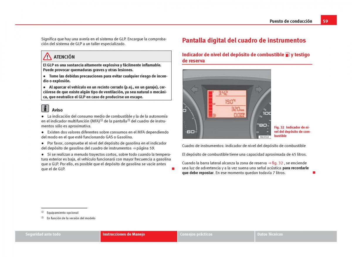 Seat Ibiza IV 4 manual del propietario / page 61