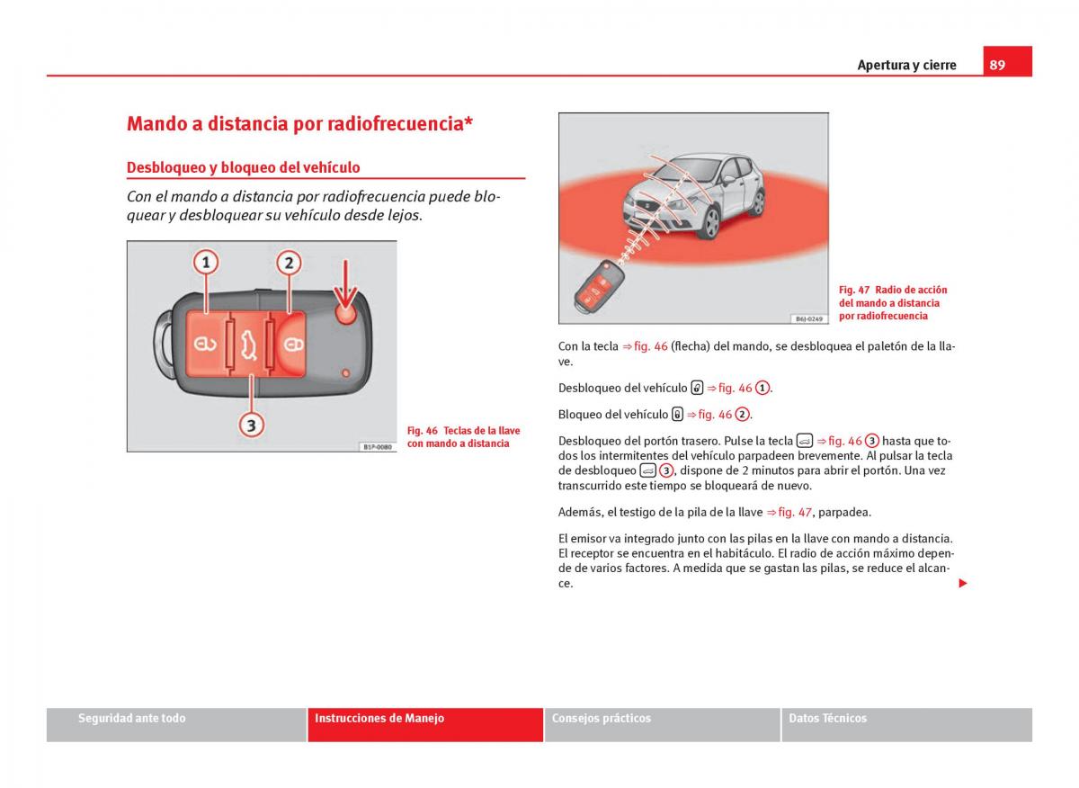 Seat Ibiza IV 4 manual del propietario / page 91