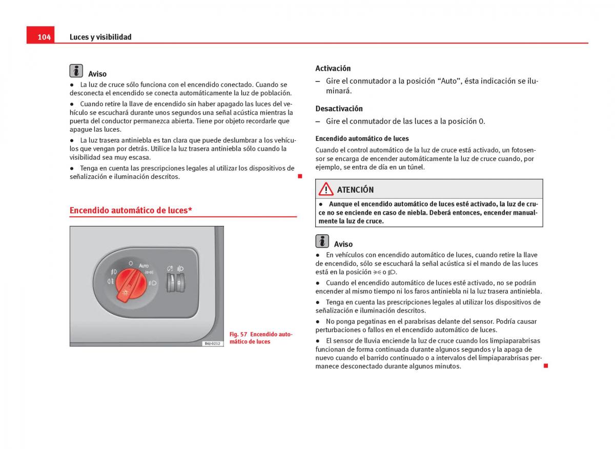 Seat Ibiza IV 4 manual del propietario / page 106