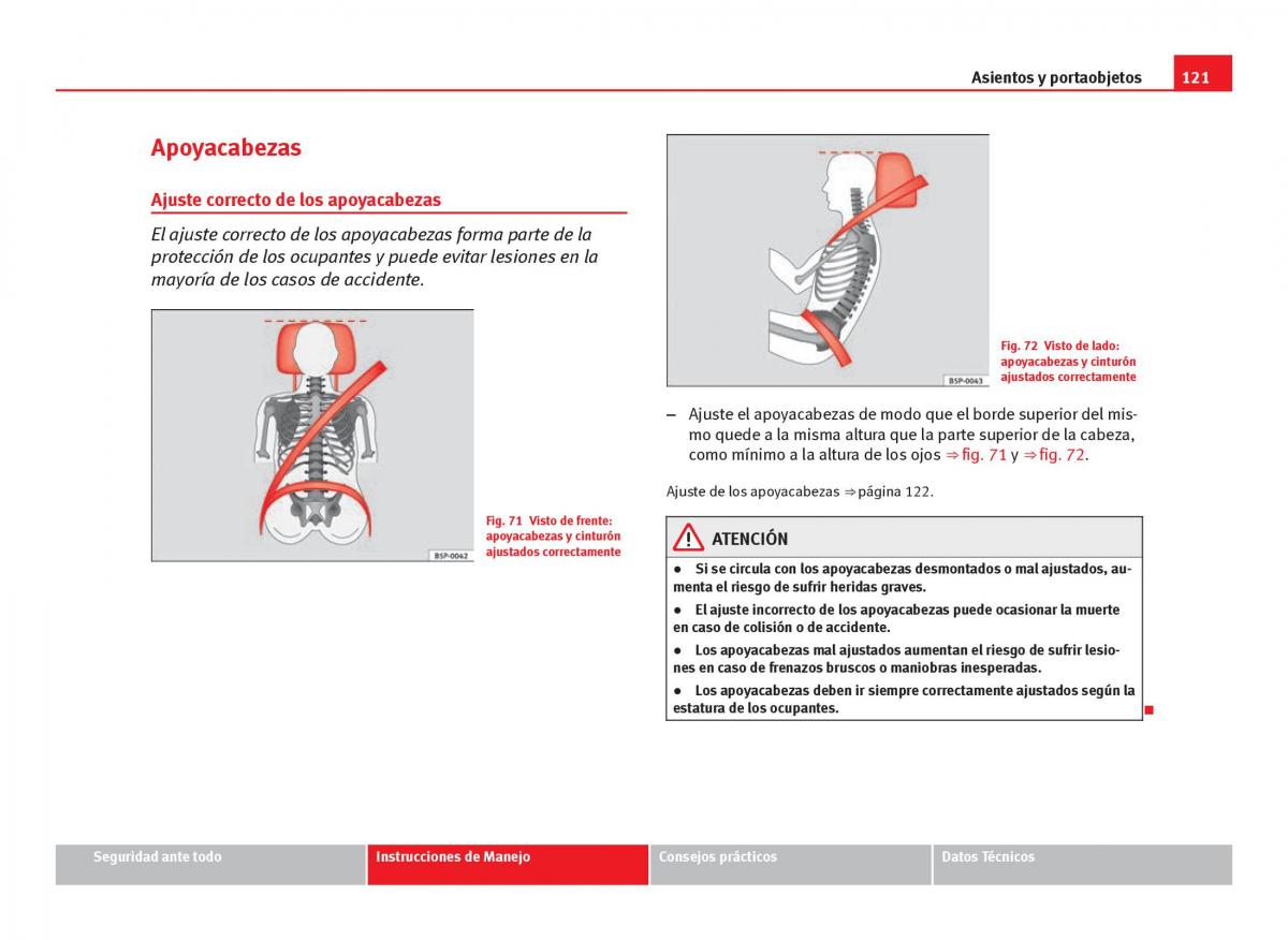 Seat Ibiza IV 4 manual del propietario / page 123