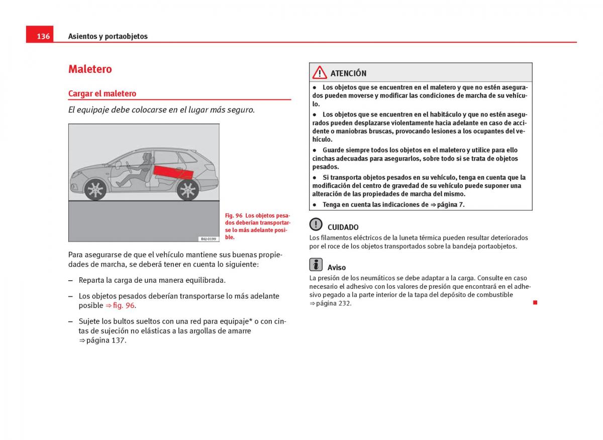 Seat Ibiza IV 4 manual del propietario / page 138