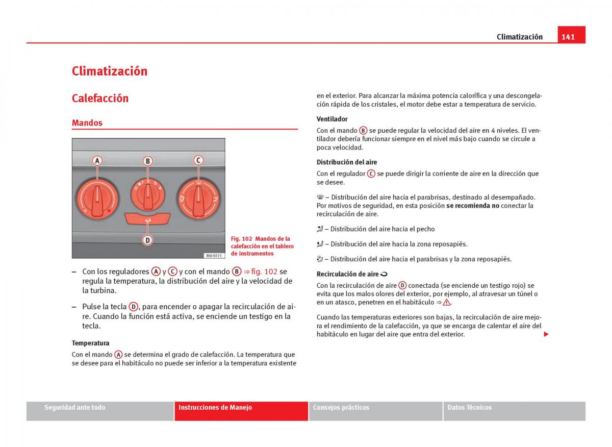 Seat Ibiza IV 4 manual del propietario / page 143