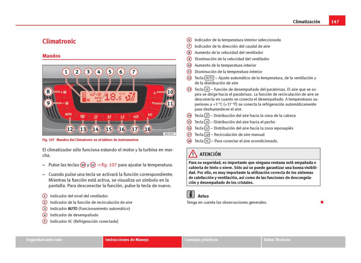 Seat Ibiza IV 4 manual del propietario / page 149