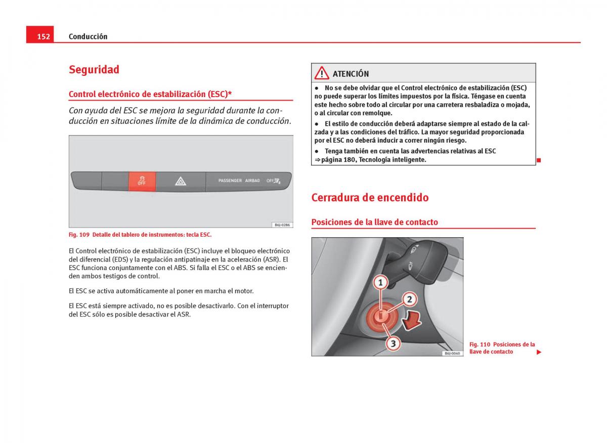 Seat Ibiza IV 4 manual del propietario / page 154