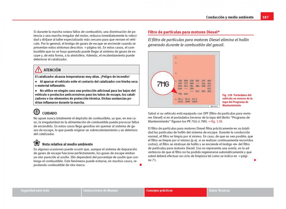 Seat Ibiza IV 4 manual del propietario / page 189