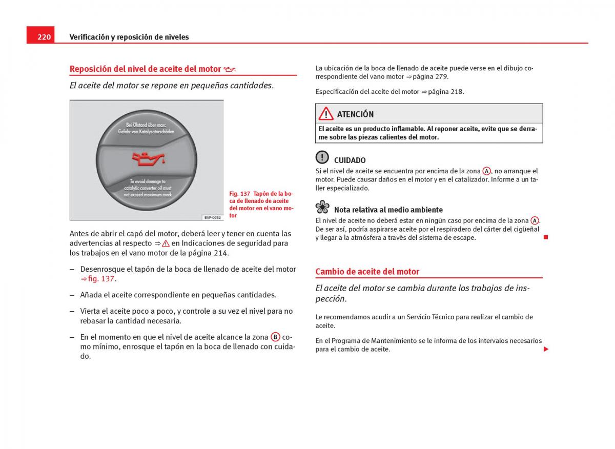 Seat Ibiza IV 4 manual del propietario / page 222