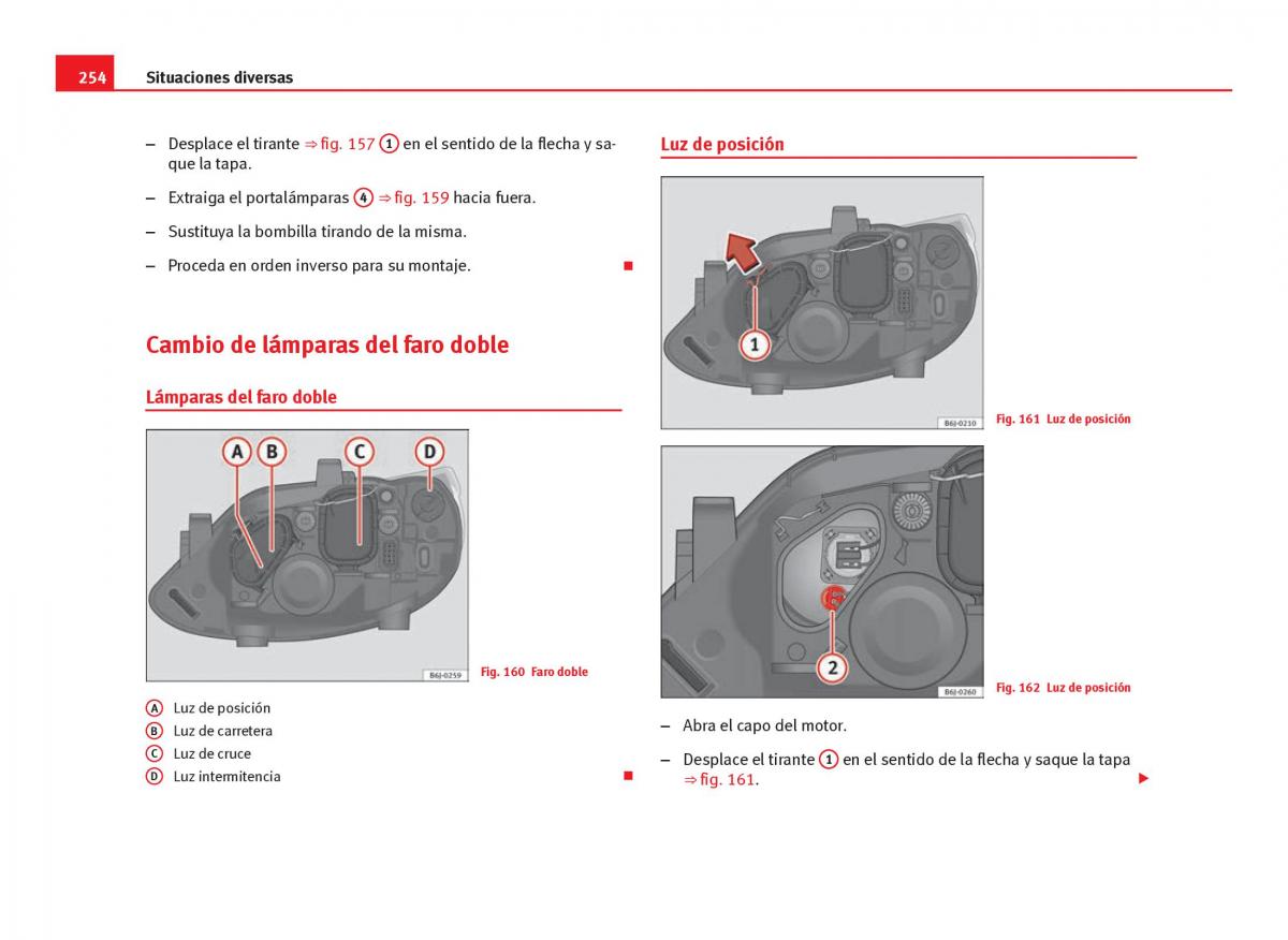 Seat Ibiza IV 4 manual del propietario / page 256