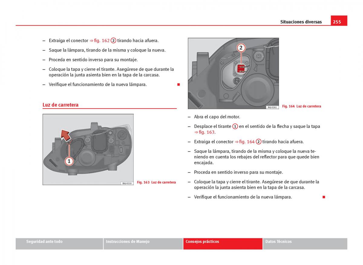 Seat Ibiza IV 4 manual del propietario / page 257