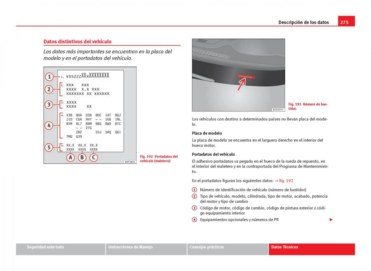 Seat Ibiza IV 4 manual del propietario / page 277