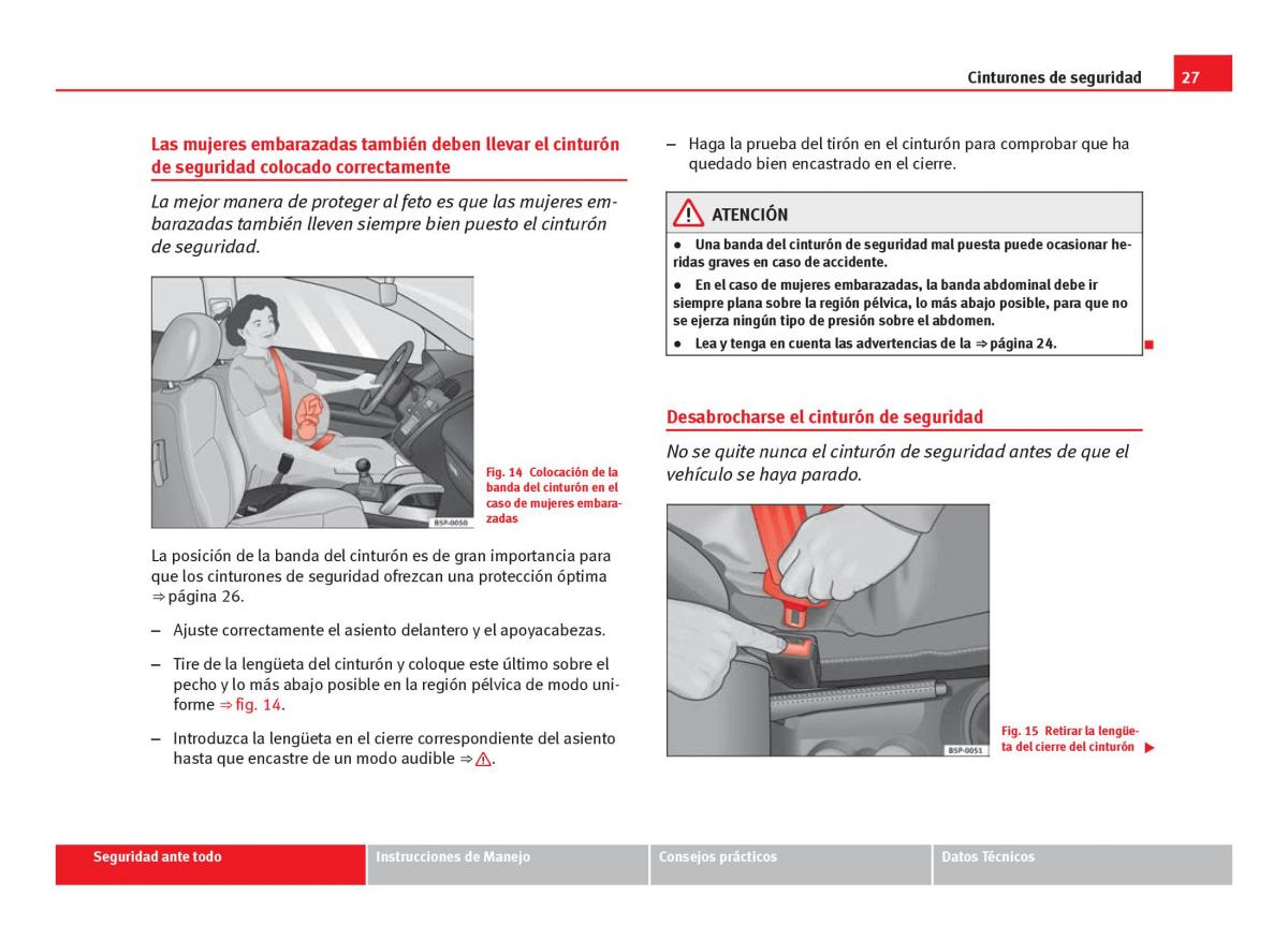 Seat Ibiza IV 4 manual del propietario / page 29