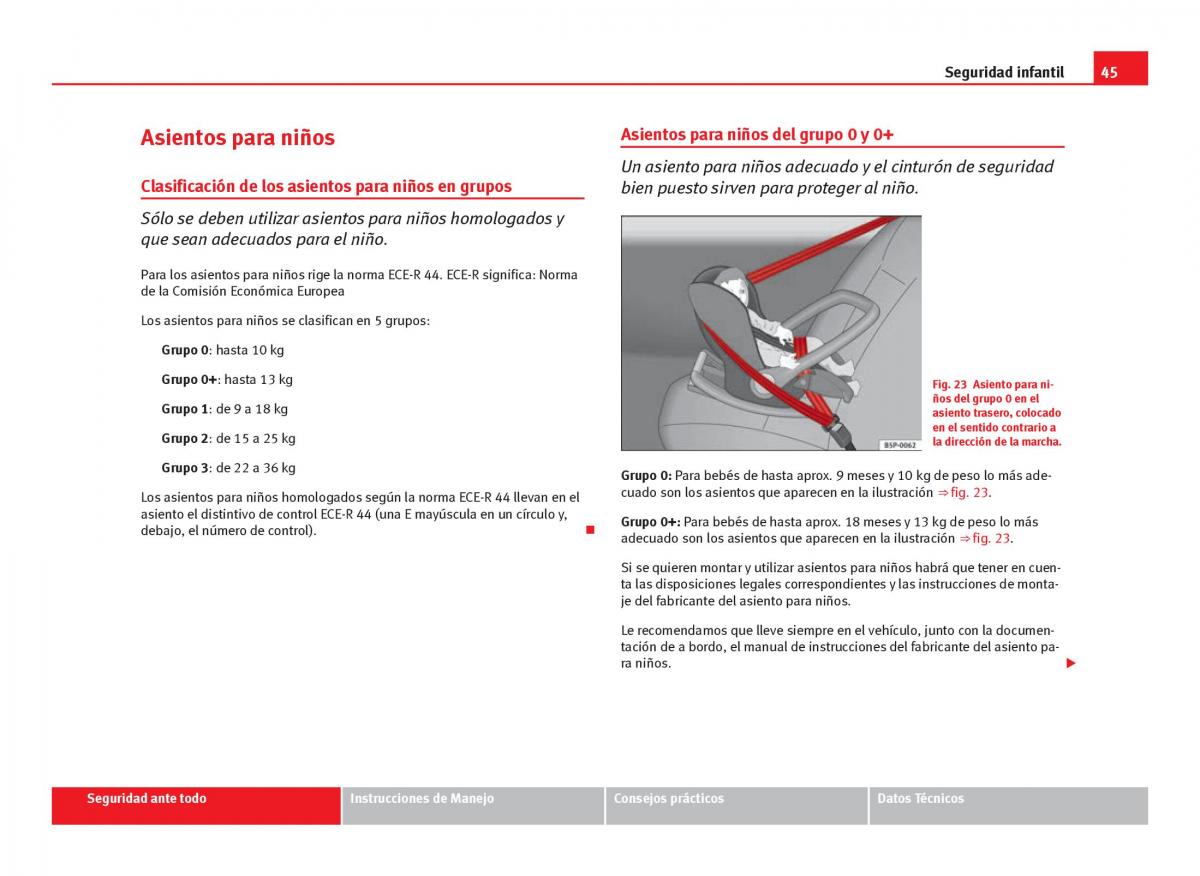 Seat Ibiza IV 4 manual del propietario / page 47