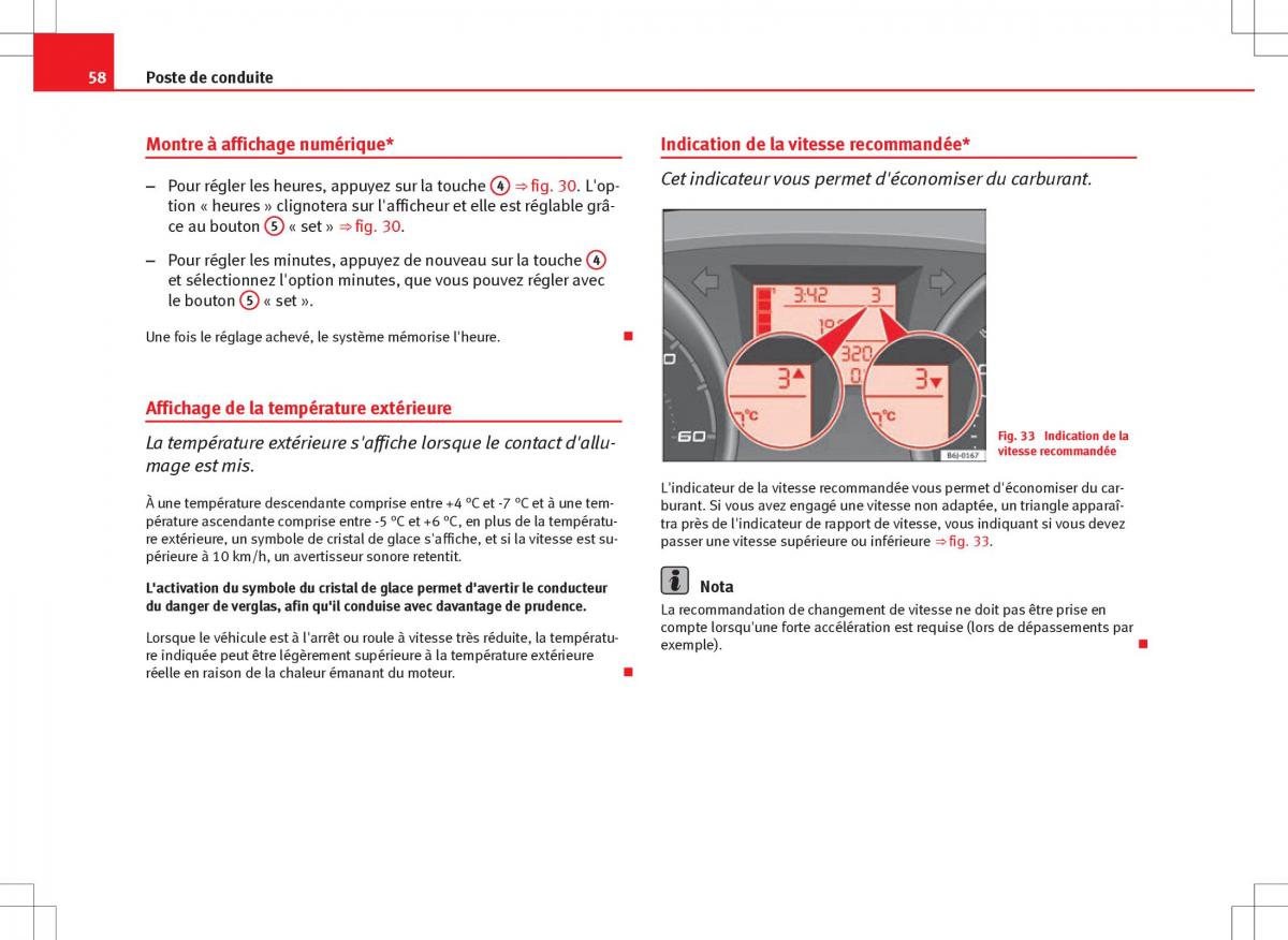 Seat Ibiza IV 4 manuel du proprietaire / page 60