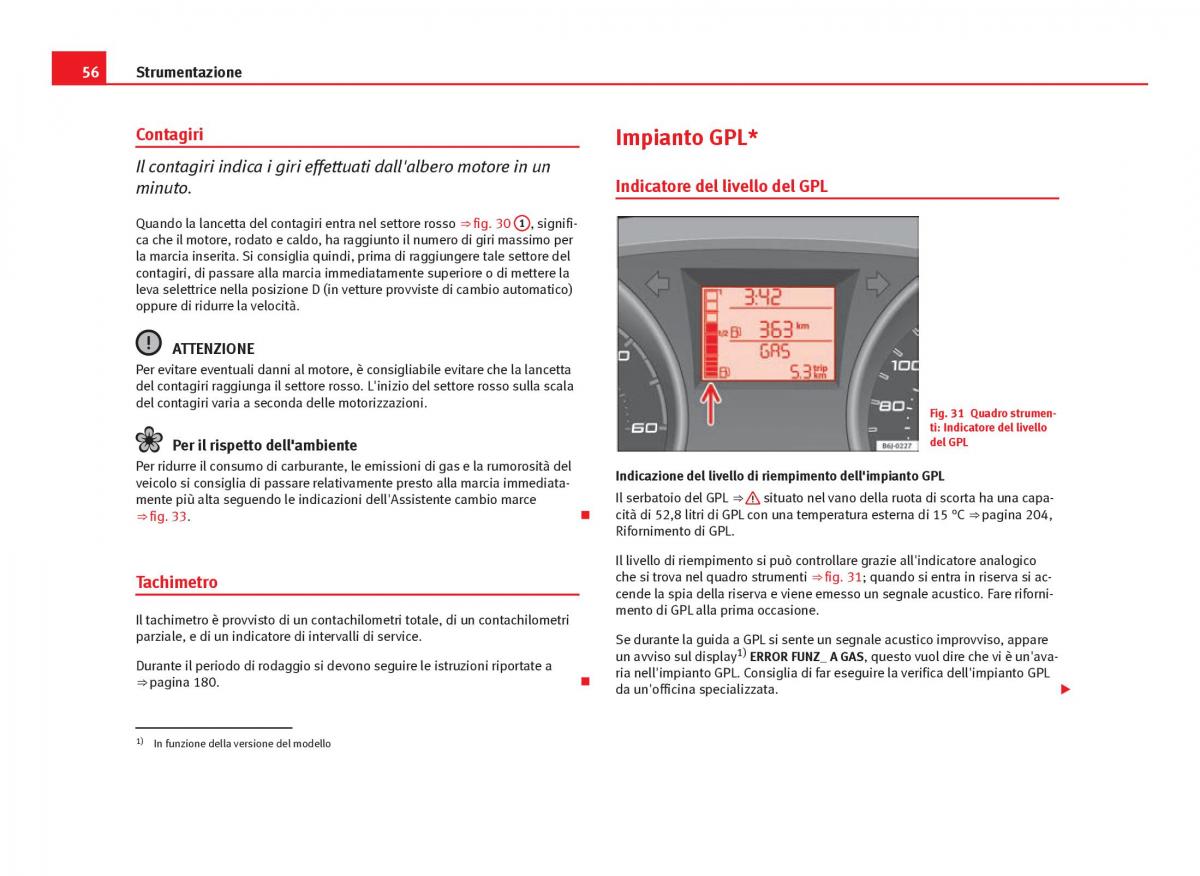 Seat Ibiza IV 4 manuale del proprietario / page 58