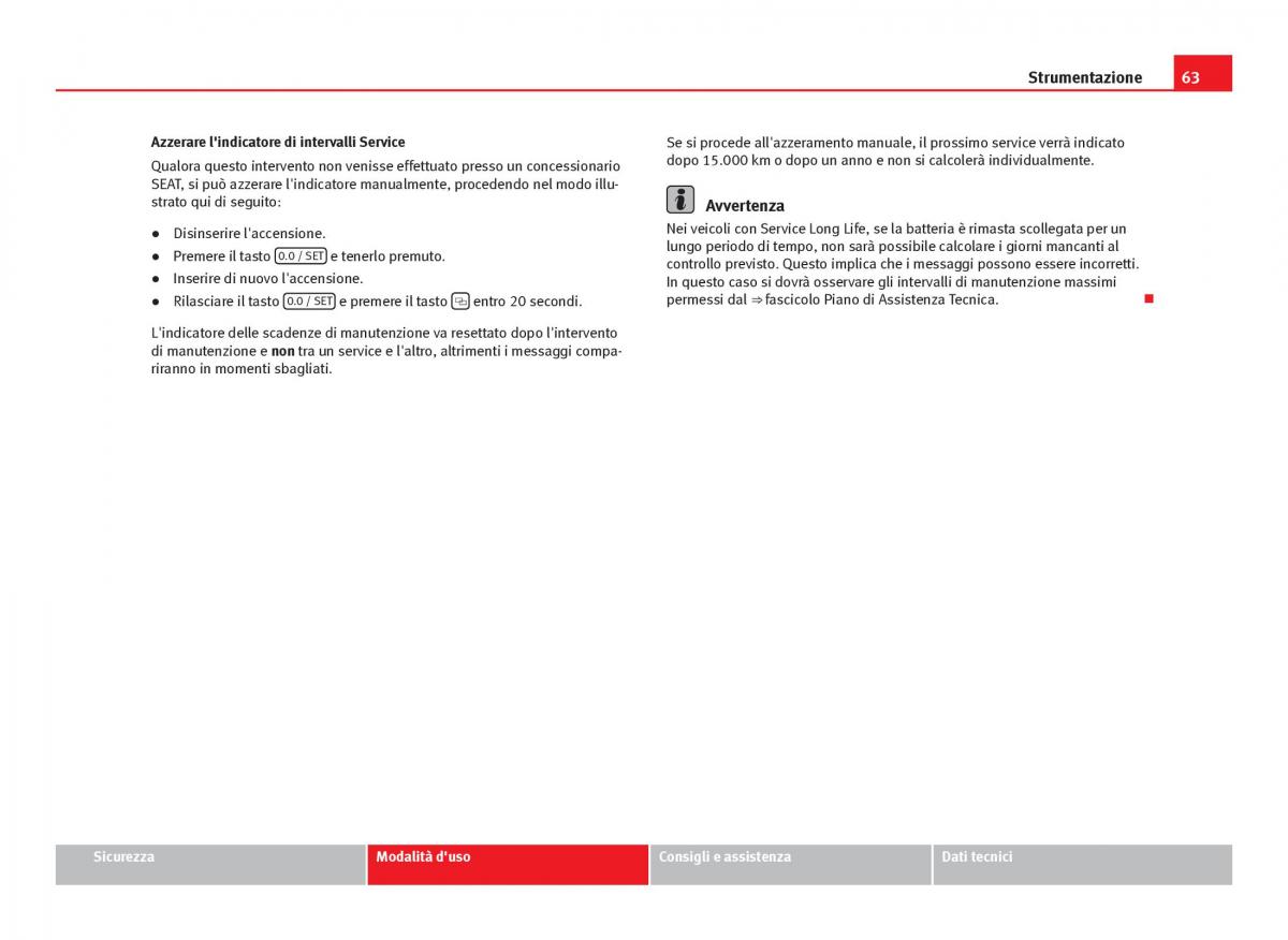 Seat Ibiza IV 4 manuale del proprietario / page 65