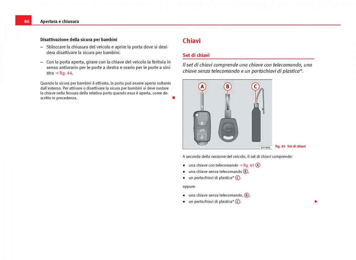 Seat Ibiza IV 4 manuale del proprietario / page 88