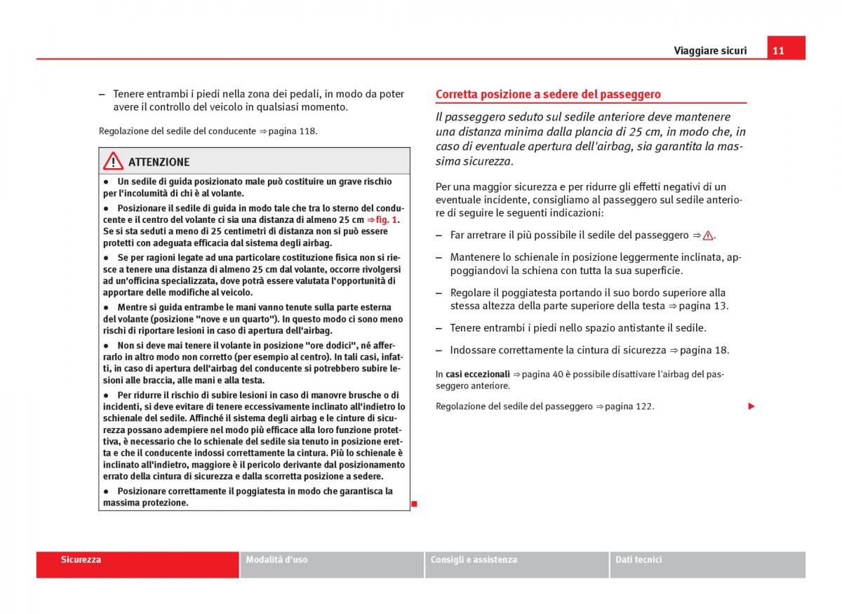 Seat Ibiza IV 4 manuale del proprietario / page 13