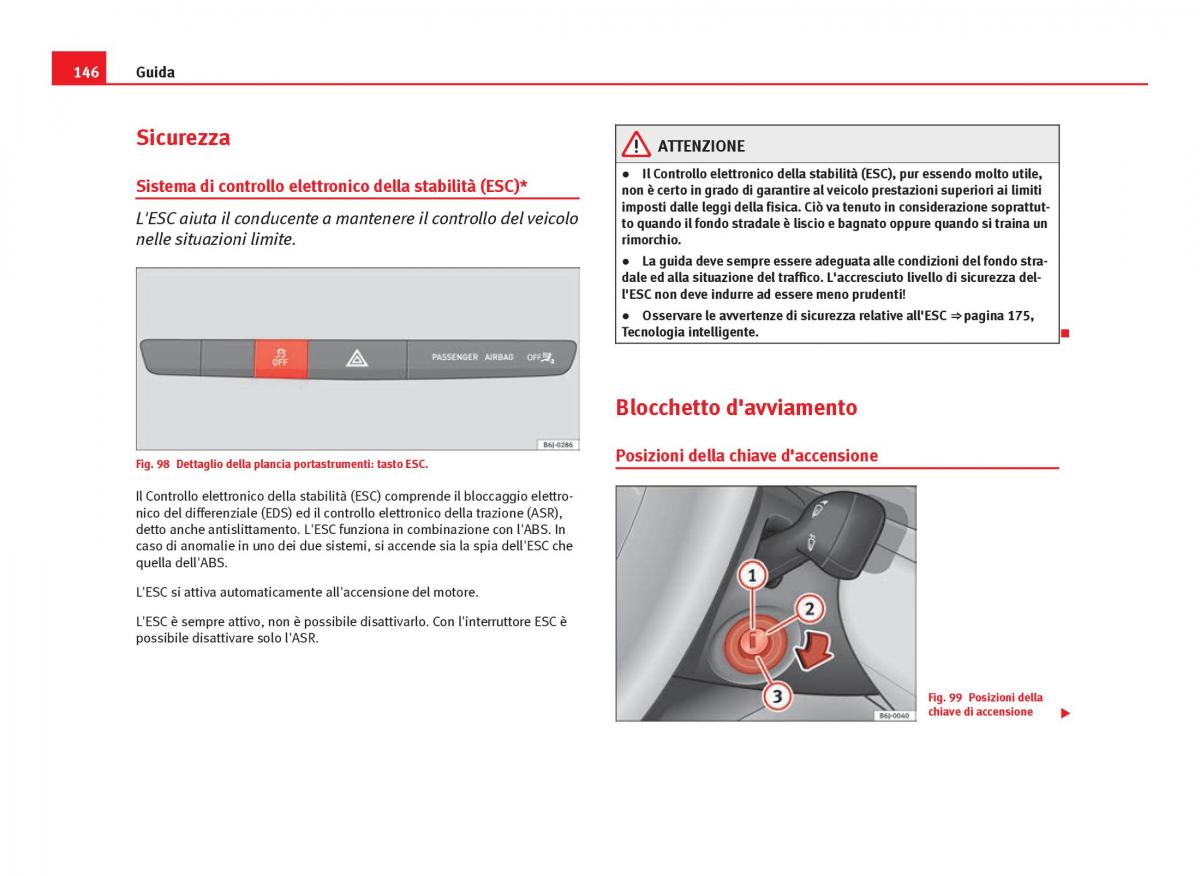 Seat Ibiza IV 4 manuale del proprietario / page 148