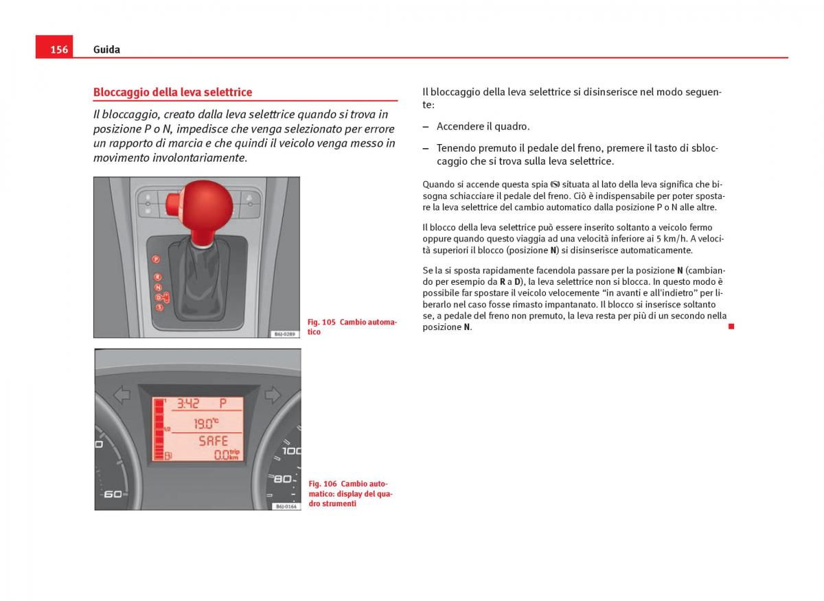 Seat Ibiza IV 4 manuale del proprietario / page 158