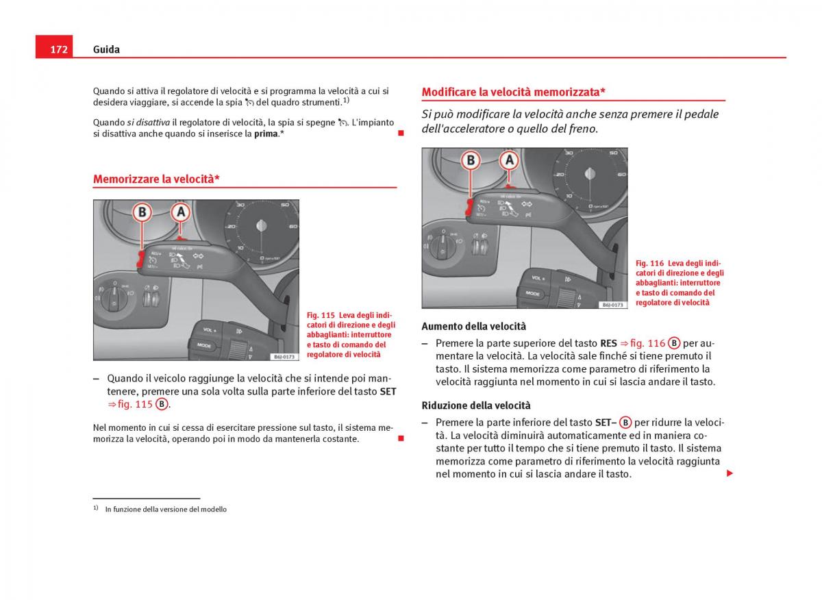 Seat Ibiza IV 4 manuale del proprietario / page 174