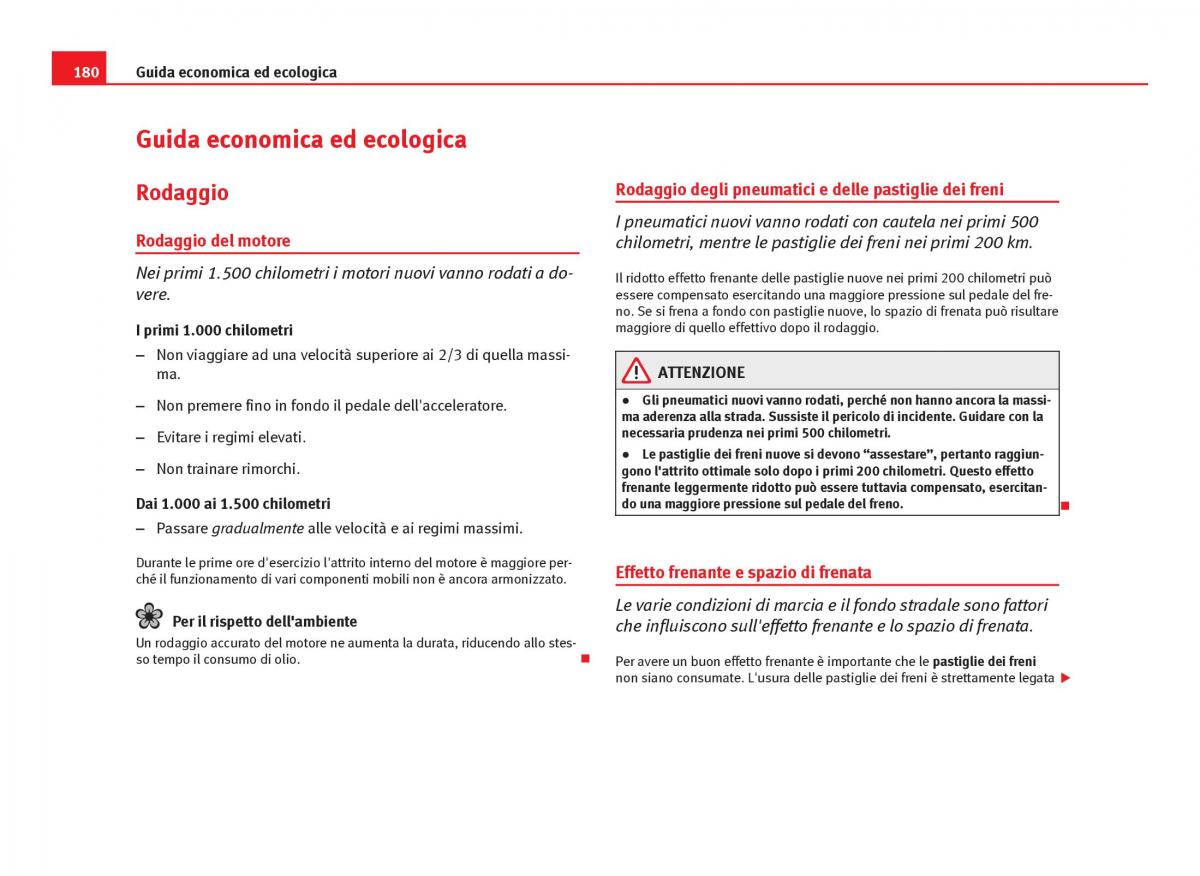 Seat Ibiza IV 4 manuale del proprietario / page 182