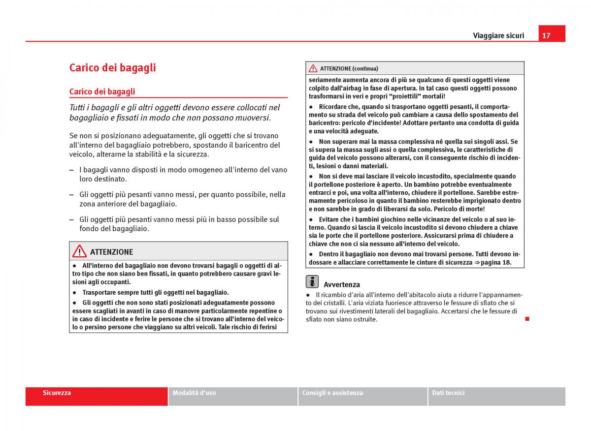 Seat Ibiza IV 4 manuale del proprietario / page 19