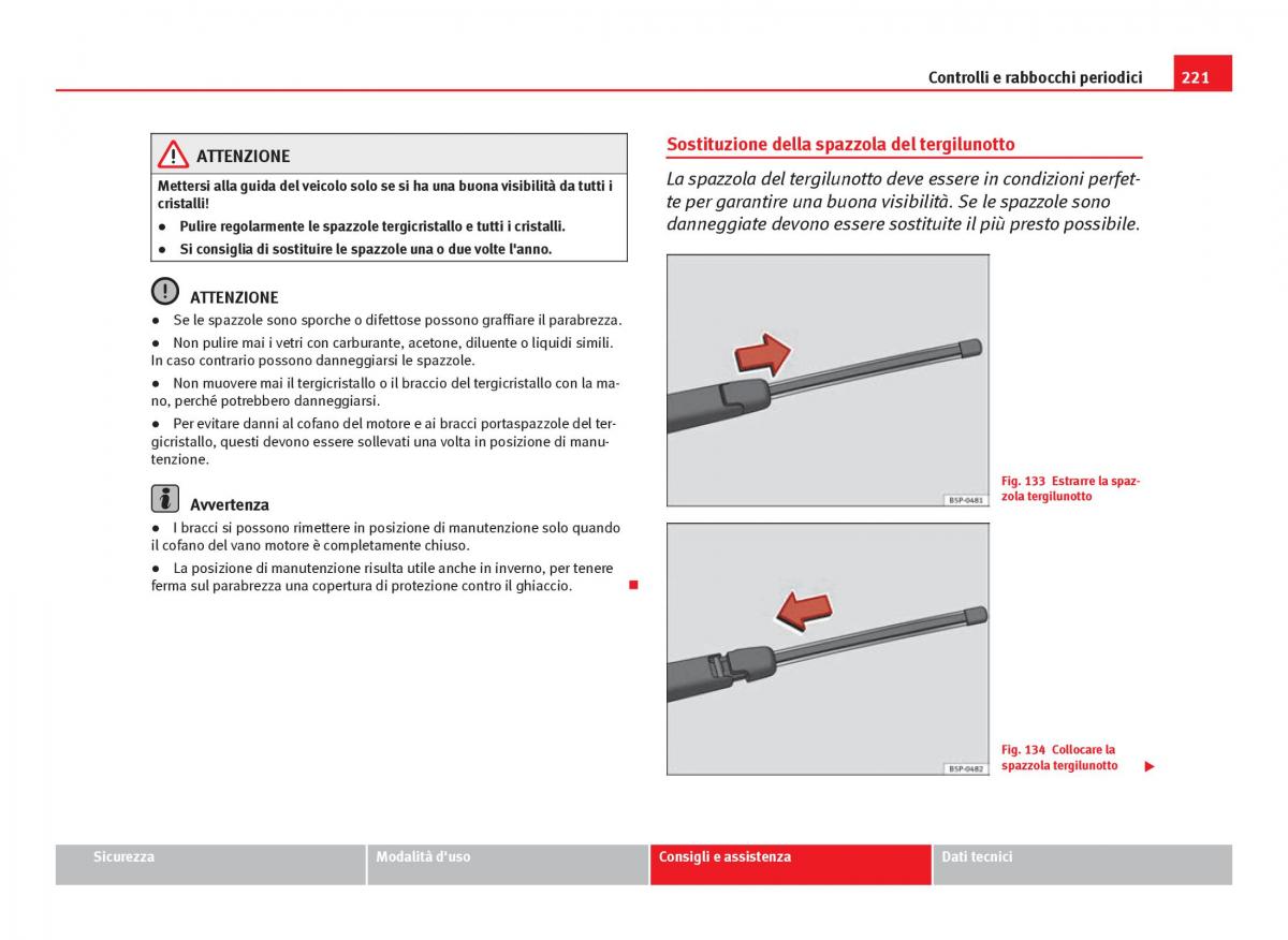 Seat Ibiza IV 4 manuale del proprietario / page 223