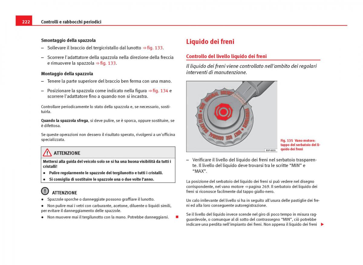 Seat Ibiza IV 4 manuale del proprietario / page 224