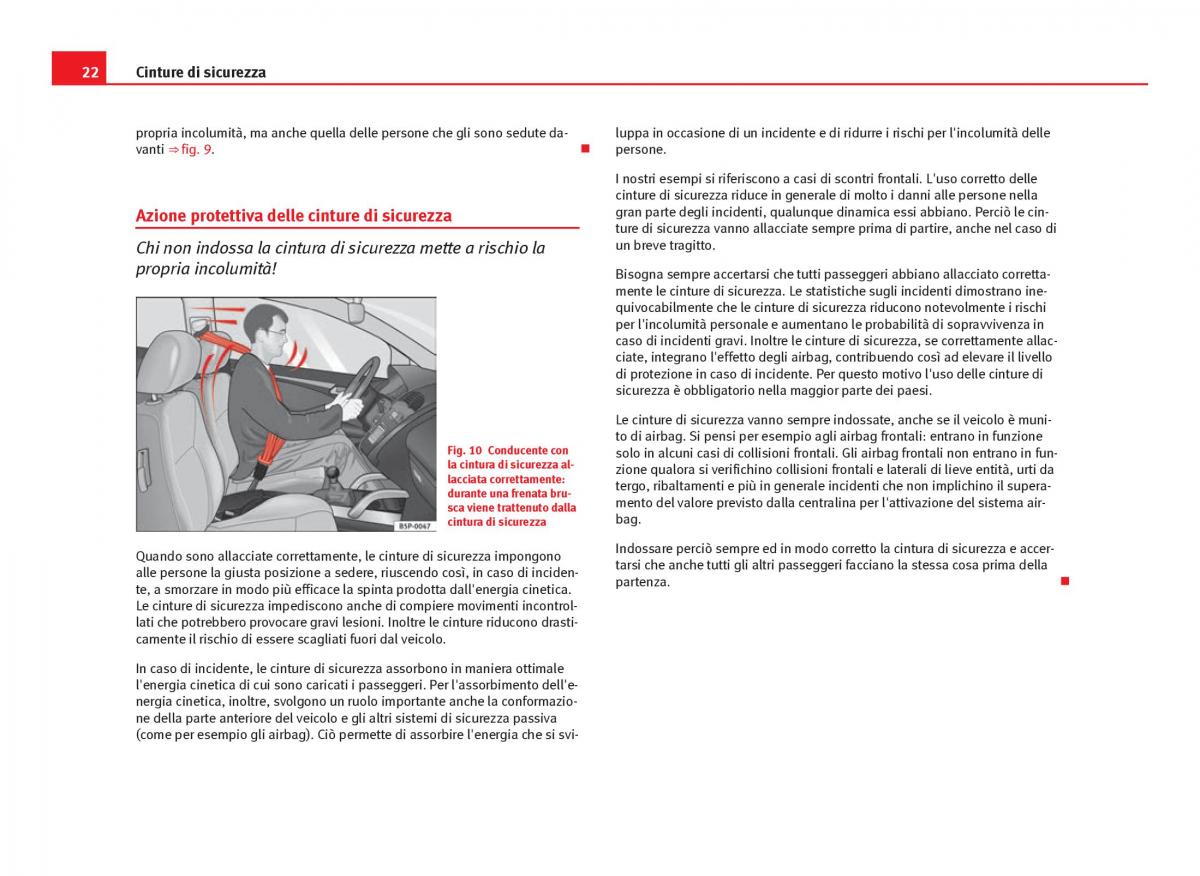 Seat Ibiza IV 4 manuale del proprietario / page 24