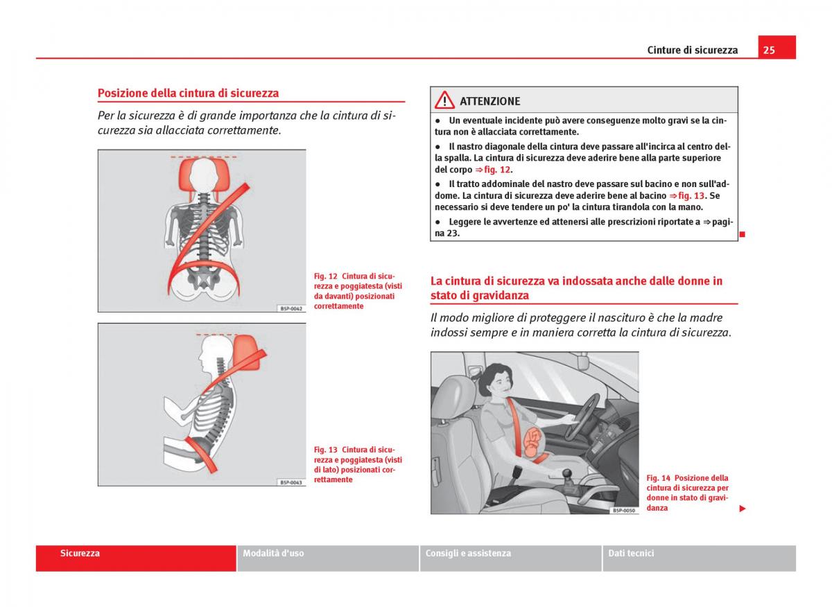 Seat Ibiza IV 4 manuale del proprietario / page 27