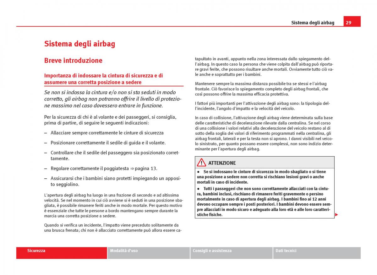 Seat Ibiza IV 4 manuale del proprietario / page 31