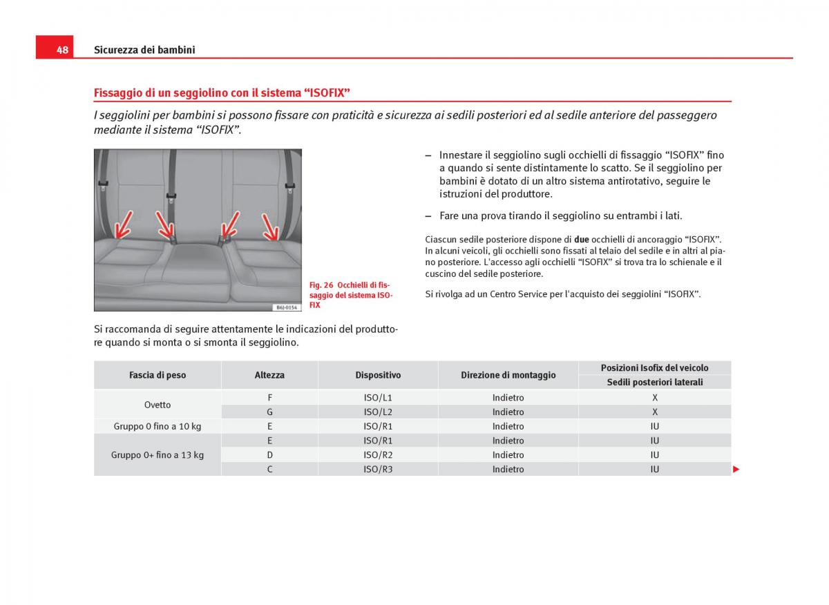 Seat Ibiza IV 4 manuale del proprietario / page 50