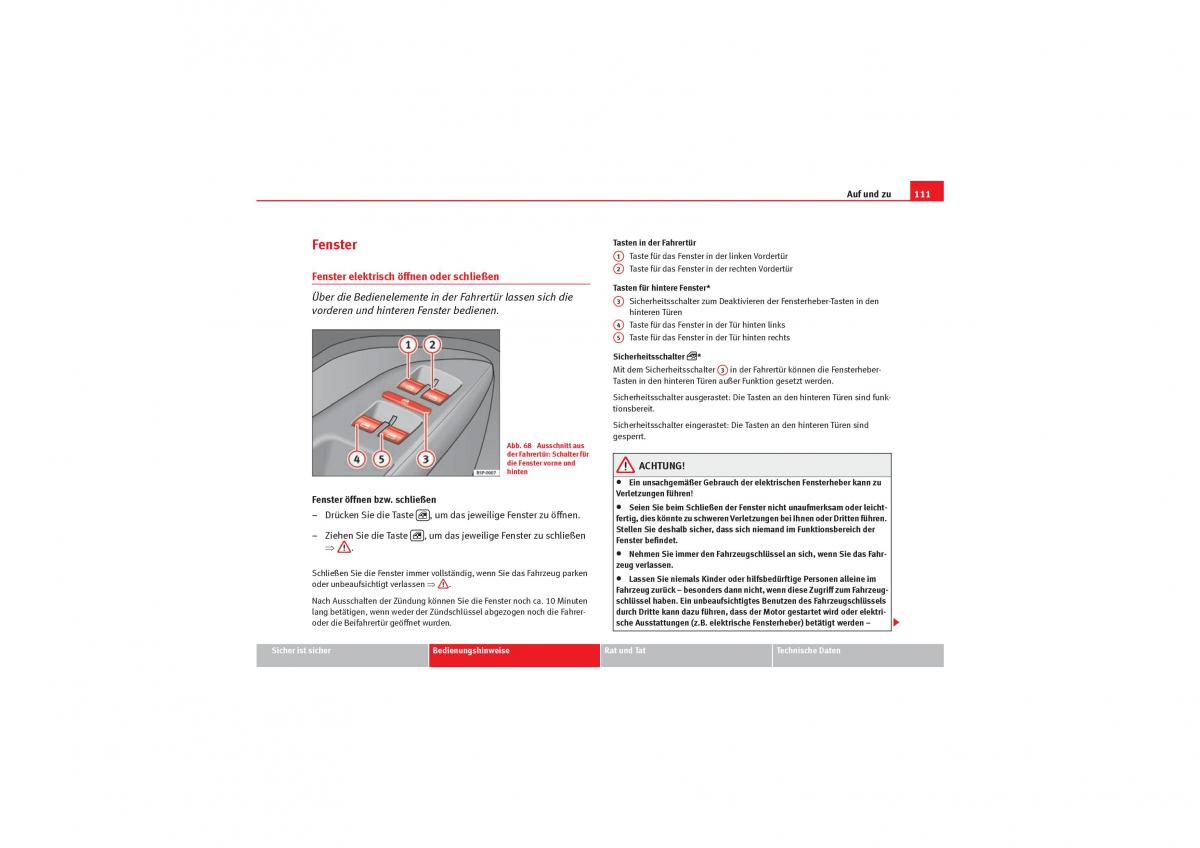 Seat Leon II 2 Handbuch / page 113